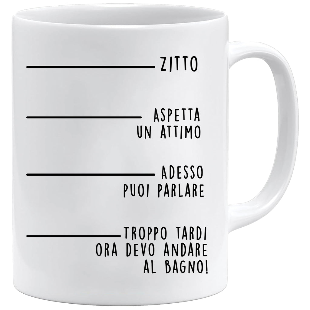 Jungle Mug Caneca divertida | Caneca com mensagens engraçadas | Caneca do pequeno-almoço para homem | Caneca bonita escritório | Presente divertido para ele | Caneca original presente | Caneca lavável