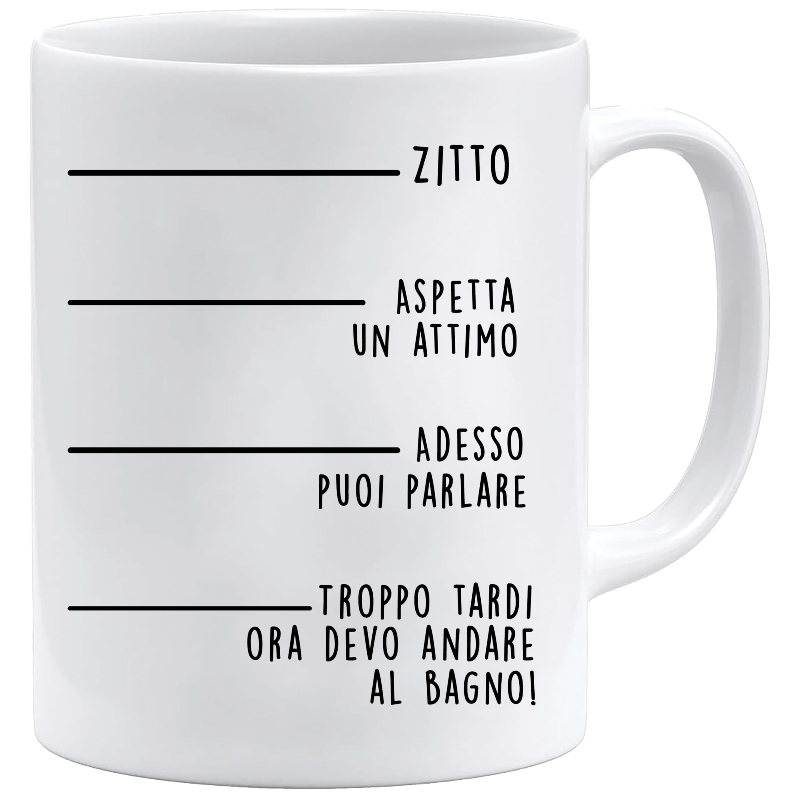 Jungle Mug Caneca divertida | Caneca com mensagens engraçadas | Caneca do pequeno-almoço para homem | Caneca bonita escritório | Presente divertido para ele | Caneca original presente | Caneca lavável