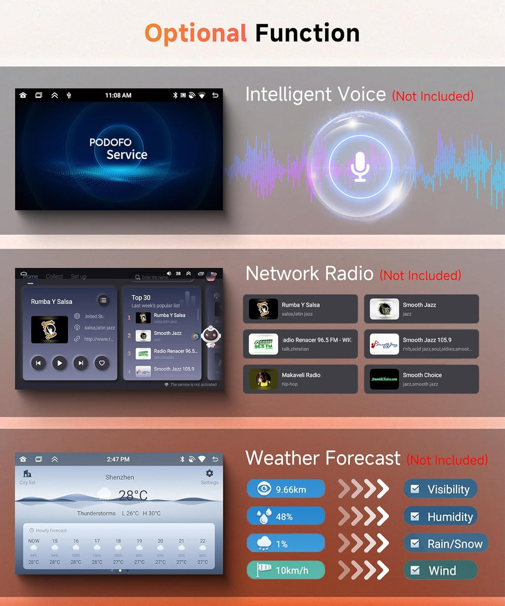 8Core 4G+64G Wireless Carplay Android Car Radio for Alfa Romeo 159 2004-2011 Brera Spider Sportwagon 7 Inch Car Radio with Android Auto GPS Navi WiFi Bluetooth FM/RDS DSP/SWC Rear Camera