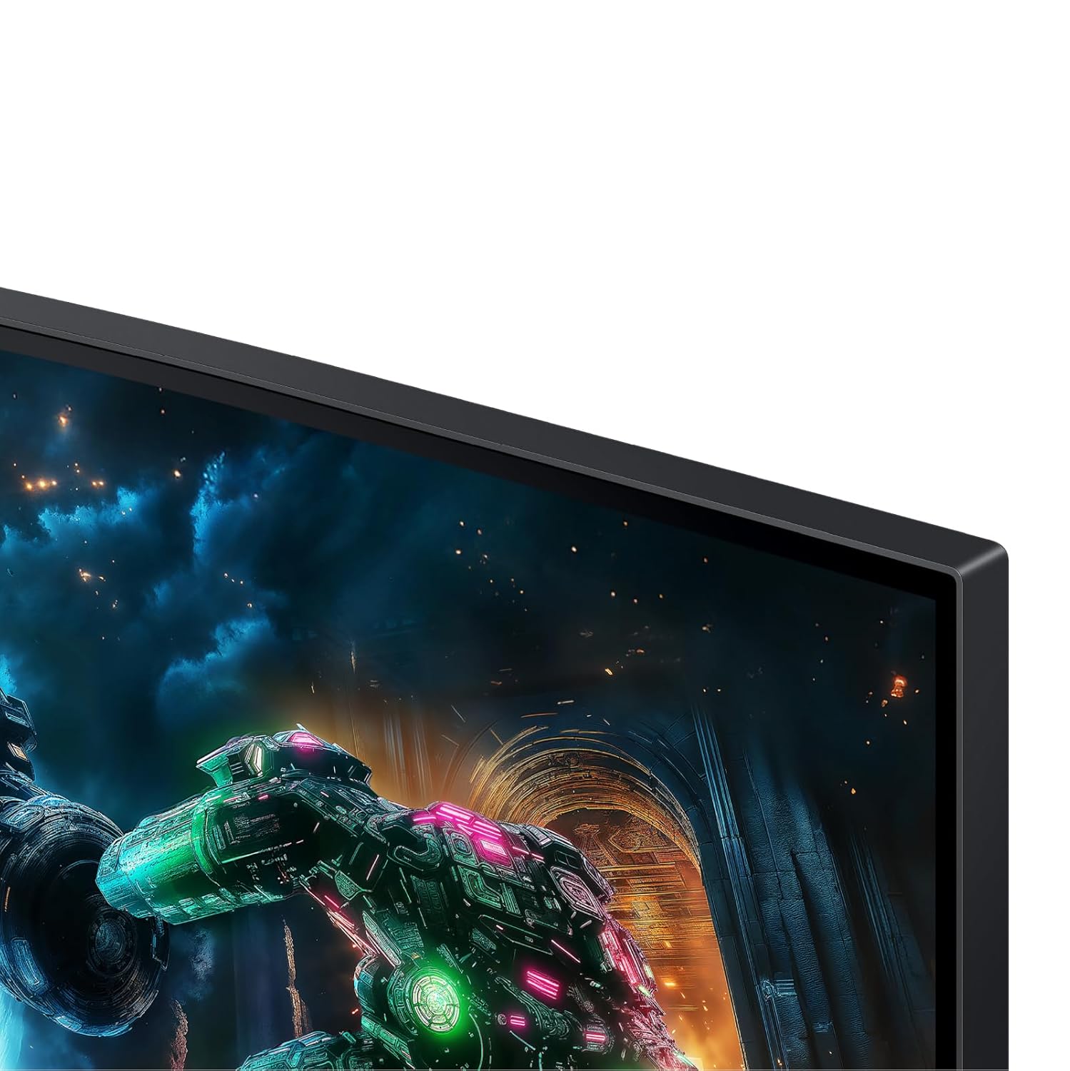 Samsung 37” Odyssey G7 (G75F) 4K UHD Resolution, 165Hz, Curved Gaming Monitor, 1ms Response Time (GtG), VESA DisplayHDR™ 600, AMD FreeSync™ Premium Pro, LS37FG75DENXZA, 2025