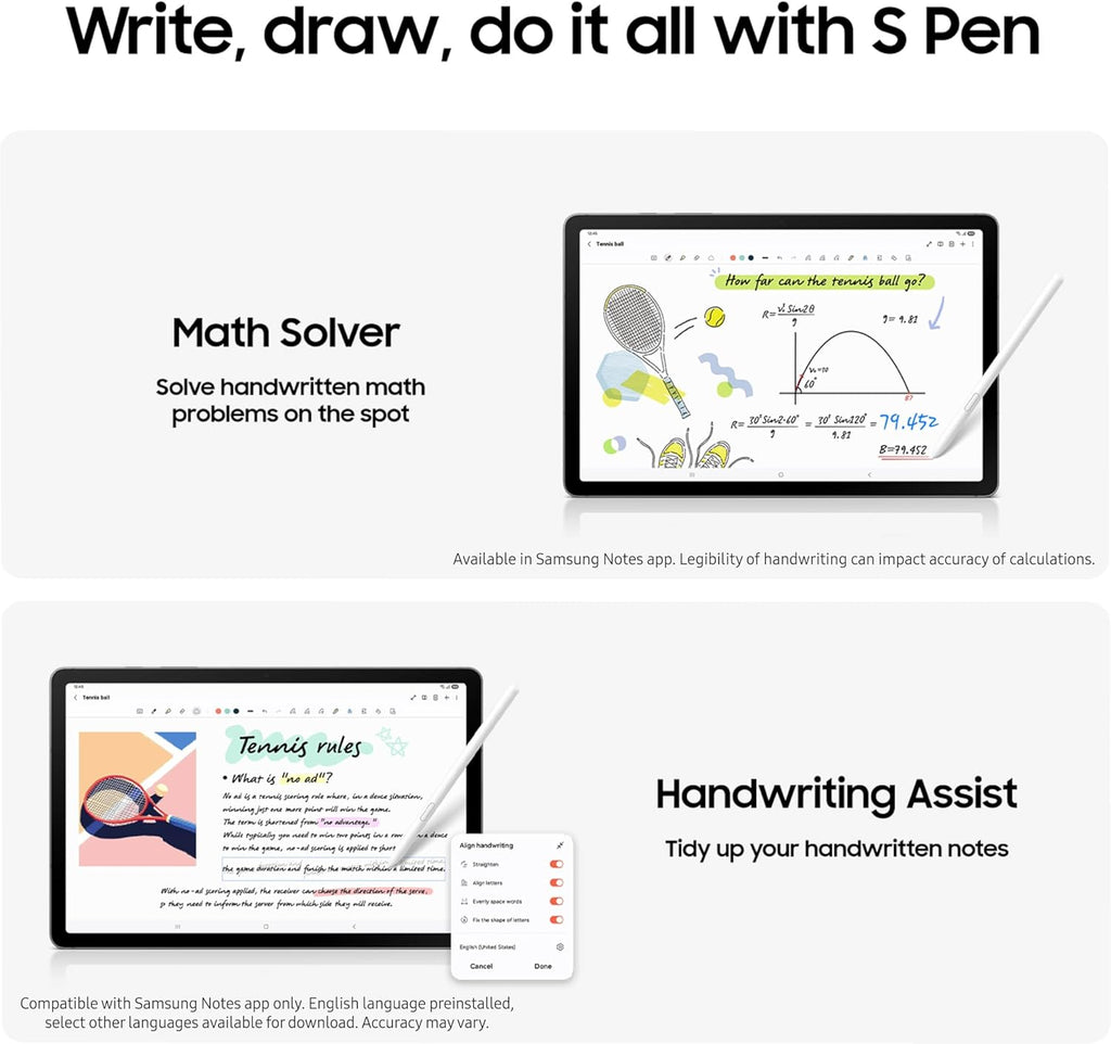 Samsung Galaxy Tab S10 Lite, 8GB RAM, 256GB, 2TB Expand, Long Battery Life, 10.9” LCD, S Pen for Note-Taking, Exynos 1380, Circle to Search, AI Tools, Coral Red