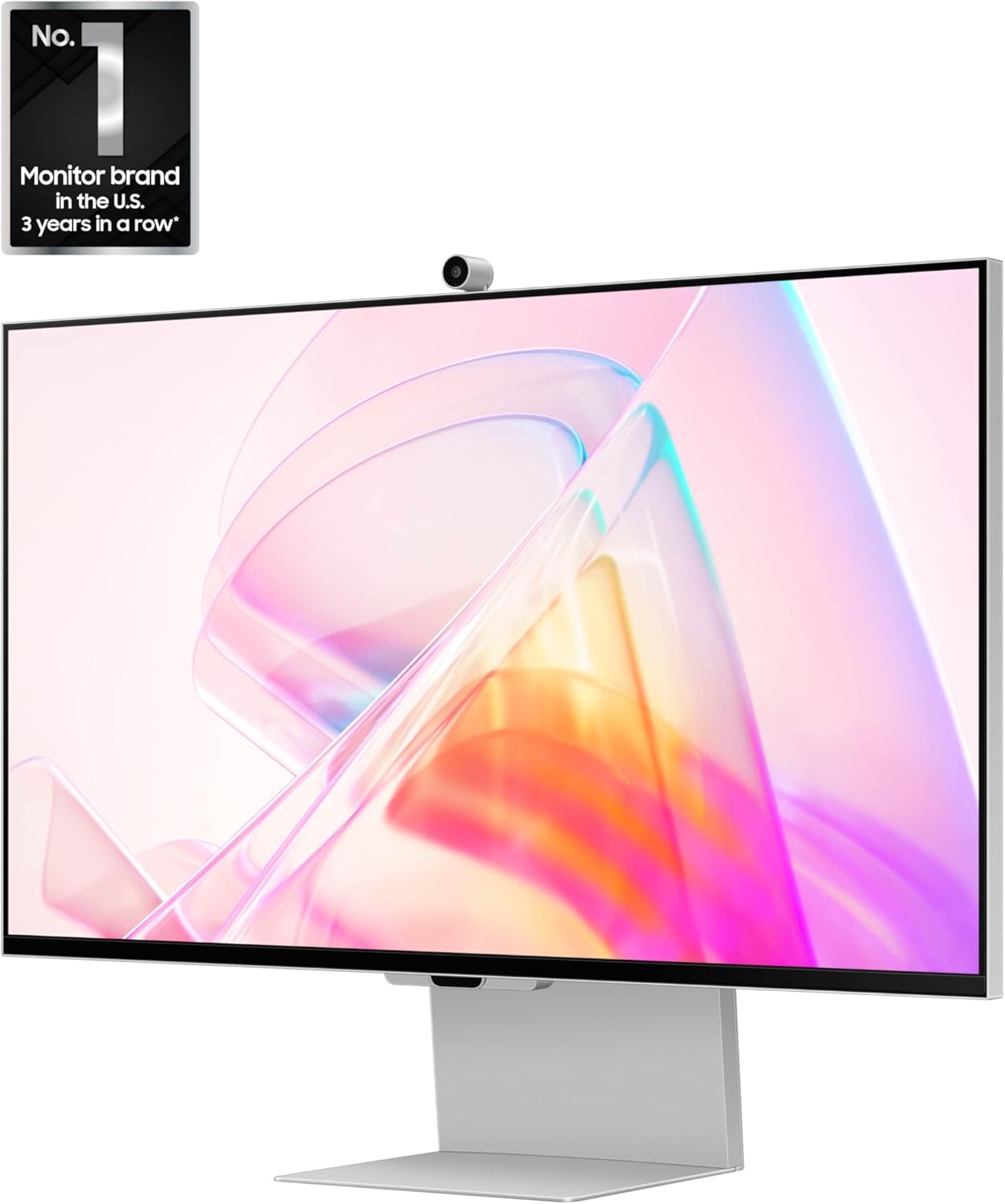Samsung 27" ViewFinity S9 Series 5K Computer Monitor, Thunderbolt 4, DisplayPort, Matte Display, 4K Slimfit-Camera, Slim Metal Design, AirPlay, Smart-TV Apps, Gaming Hub, LS27C900PANXZA