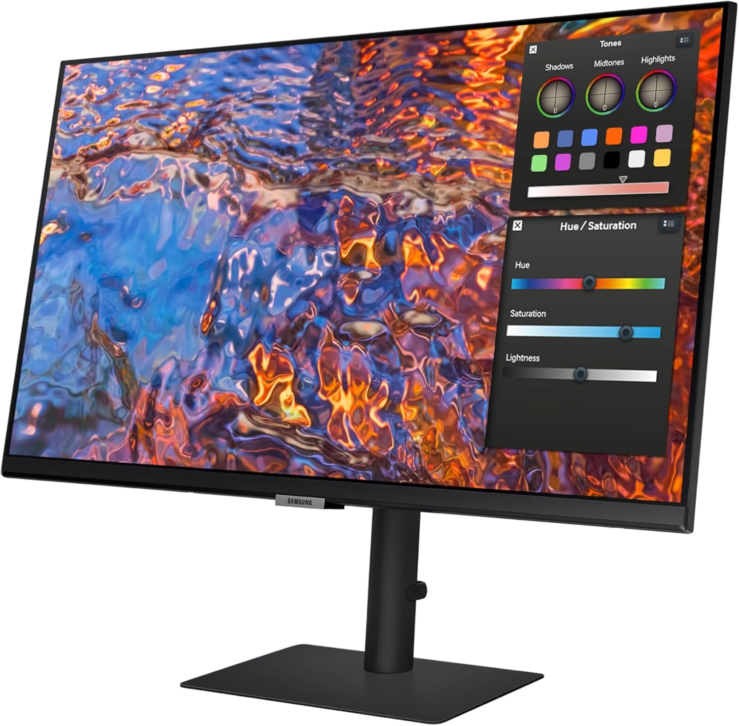 Samsung 27-Inch ViewFinity S80PB Series UHD Computer Monitor, DCI-P3 98%, VESA DisplayHDR 400, IPS Panel, Matte Display, USB-C, PIP/PBP, Intelligent Eye Care, LS27B804PXNXGO