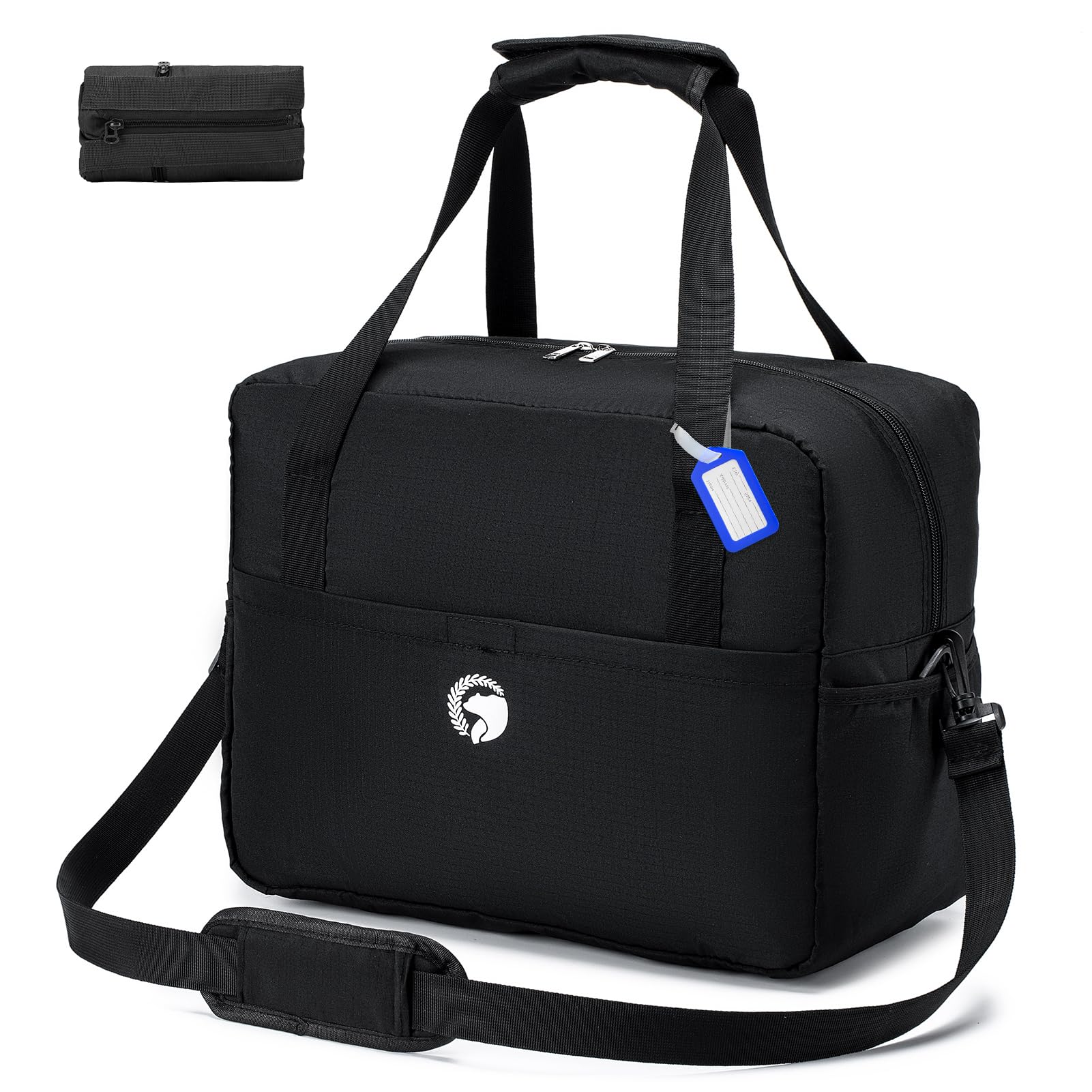 SPAHER Bolsa de viagem 40 x 30 x 20 Wizzair Vueling dobrável bagagem de mão cabine impermeável saco de desporto homem malas maternidade hospital mala bagagem fim semana mulher 25 L