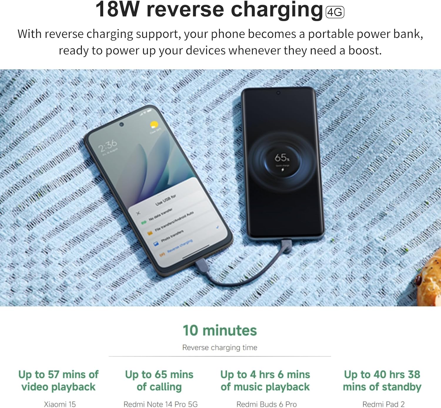 XIAOMI Redmi 15 4G 8+256GB Smartphone – Batería 7000mAh | Pantalla 6.9" FHD+ 144Hz | Snapdragon 685 | Cámara Dual 50MP | Carga Rápida 33W | Diseño Quad-Curve (Negro, con Funda)