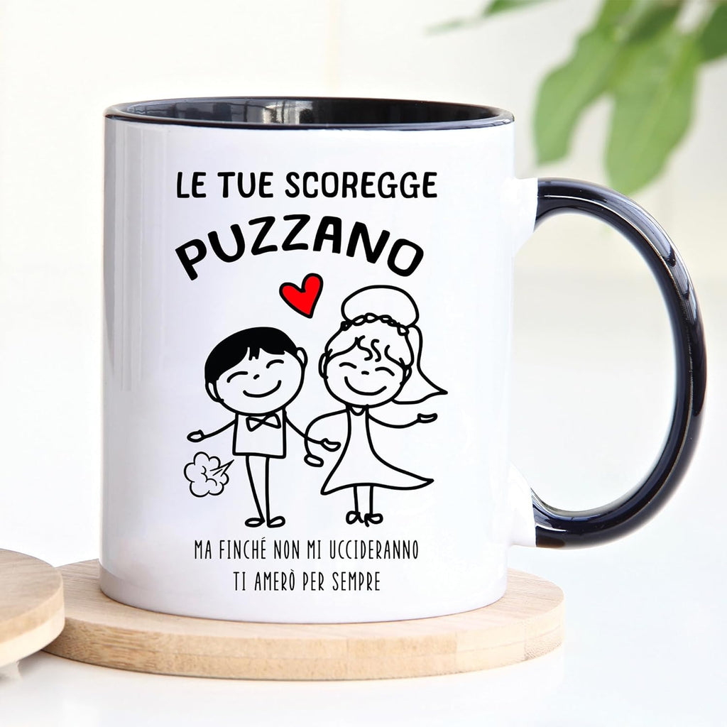 Jungle Mug Canecas para marido e esposa, seus s são péssimos, canecas de namorado, ideia de presente para festas de aniversário, canecas originais de Natal (preto)