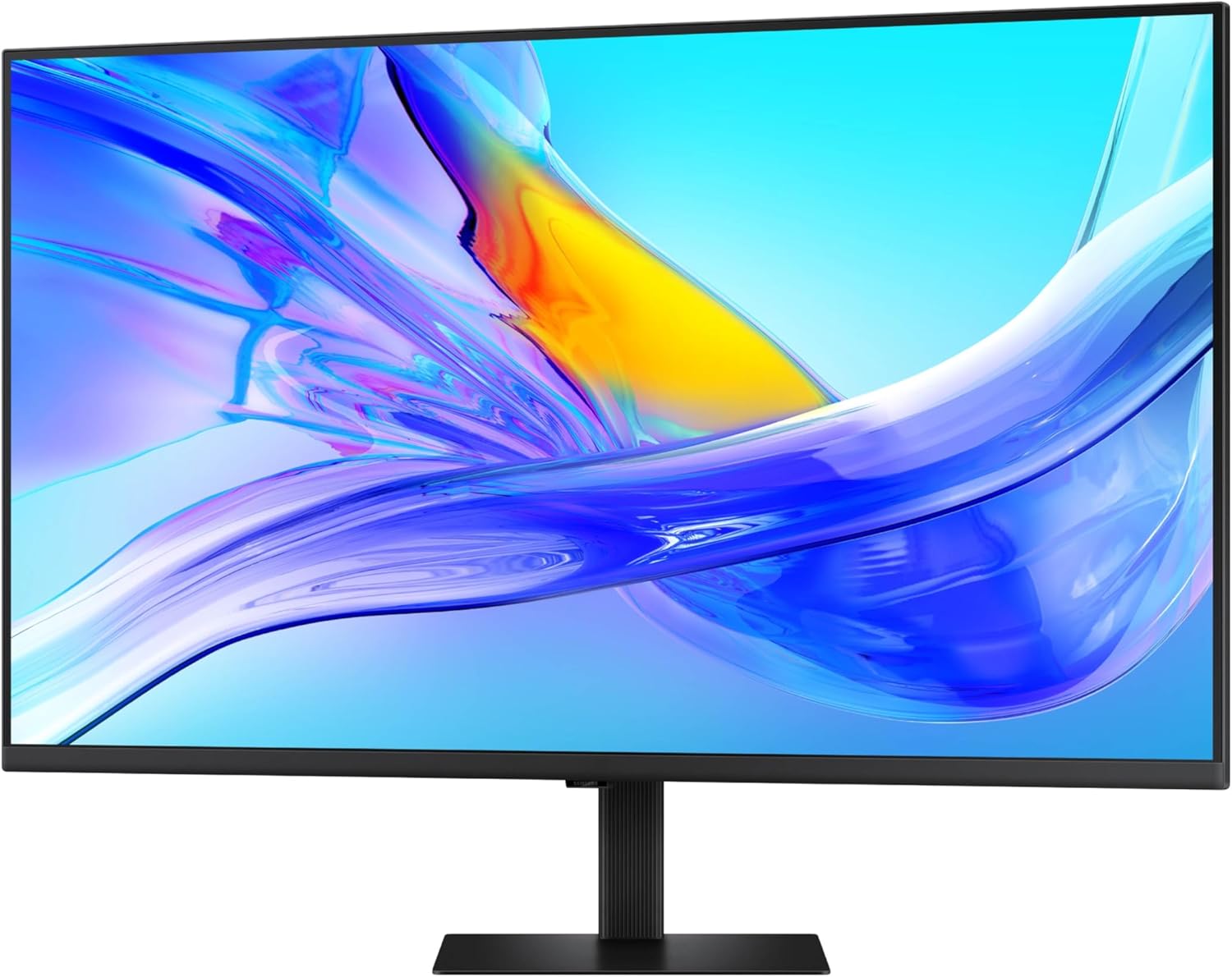 Samsung 37” ViewFinity S8 (S80UD) 4K UHD HDR10 High Resolution Monitor with USB-C and Ergonomic Design, Built-in KVM Switch, Intelligent Eye Care, LS37D800UANXZA, 2025