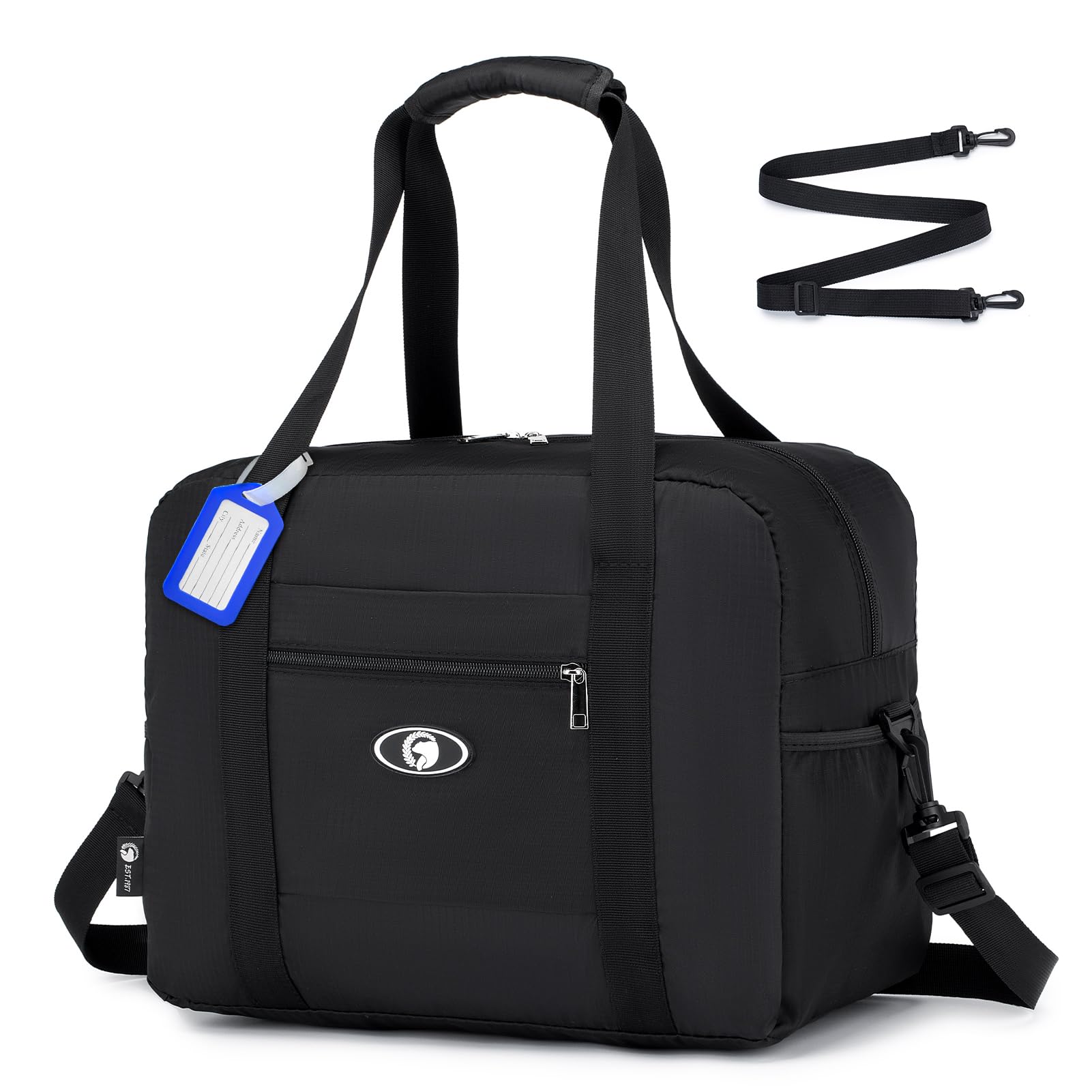 SPAHER Bolsa de viagem 40 x 30 x 20 Wizzair Vueling dobrável bagagem de mão cabine impermeável saco de desporto homem malas maternidade hospital mala bagagem fim semana mulher 25 L