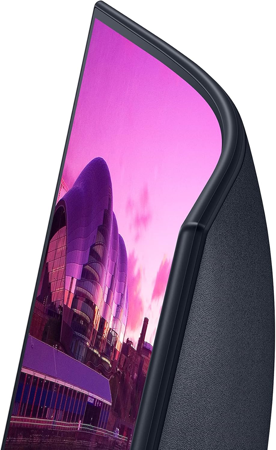 SAMSUNG 32-Inch S39C Series FHD Curved Gaming Monitor, 75Hz, AMD FreeSync, Game Mode, Advanced Eye Comfort, Frameless Display, Built in Speakers, Slim Metal Stand, LS32C392EANXGO, Black