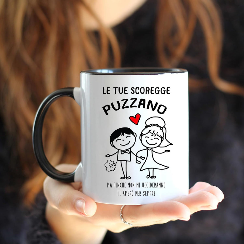 Jungle Mug Canecas para marido e esposa, seus s são péssimos, canecas de namorado, ideia de presente para festas de aniversário, canecas originais de Natal (preto)