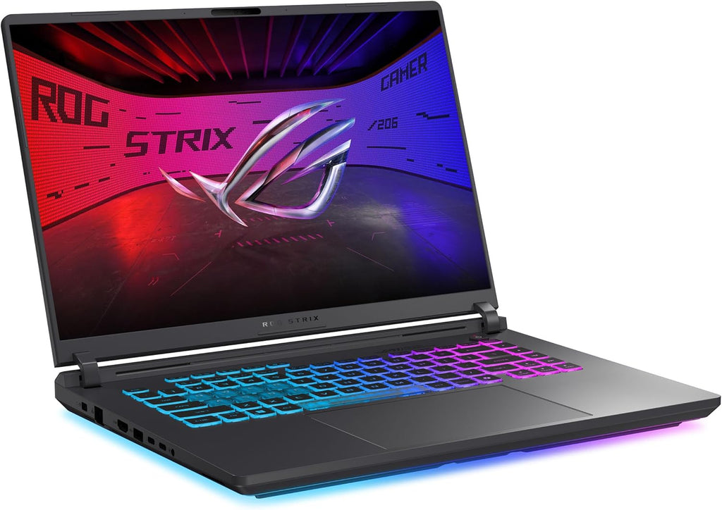 ASUS ROG Strix G16 (2025) Gaming Laptop, 16” FHD+ 16:10 165Hz/3ms Display, NVIDIA® GeForce RTX™ 5060 Laptop GPU, Intel® Core™ i7 Processor 14650HX, 16GB DDR5, 1TB Gen 4 SSD, Wi-Fi 7, Windows 11 Home