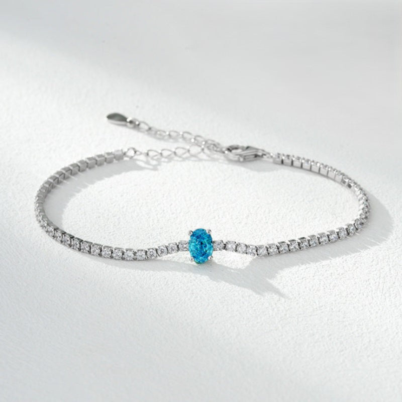 Pulseira Elegance Azul-Celeste