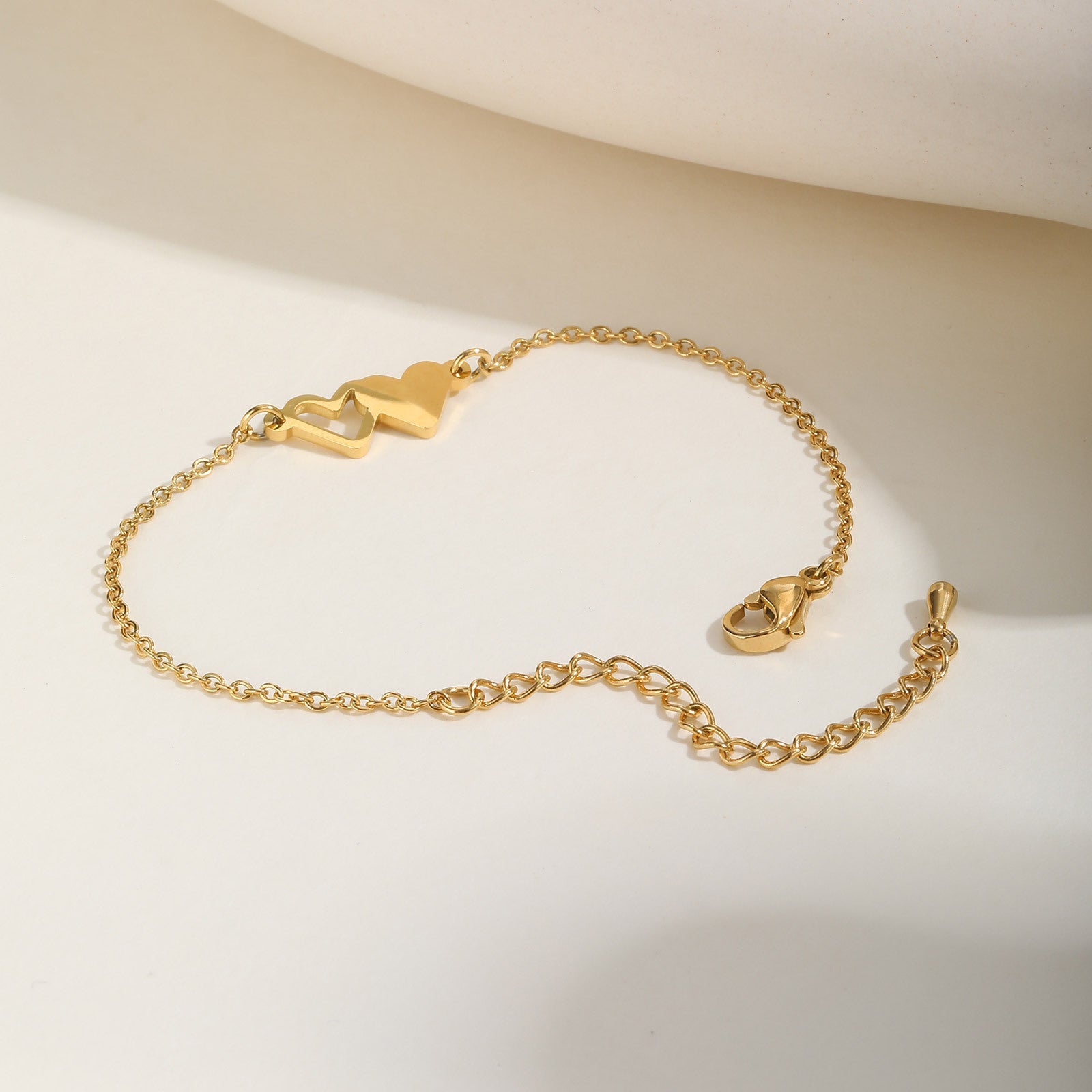 Pulseira Heart em Aço Inoxidável