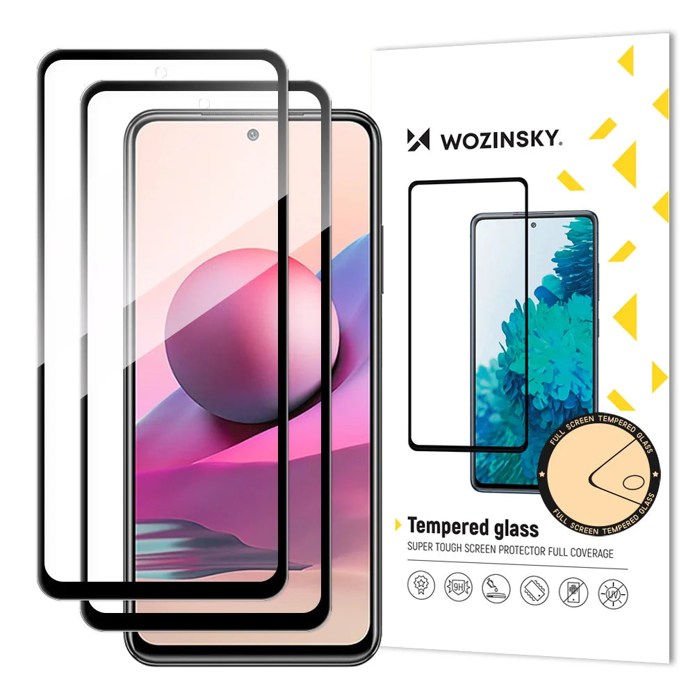 Wozinsky Conjunto de 2x Vidro Temperado para Xiaomi Redmi Note 10 / 10S / 11 Global / 11S Global