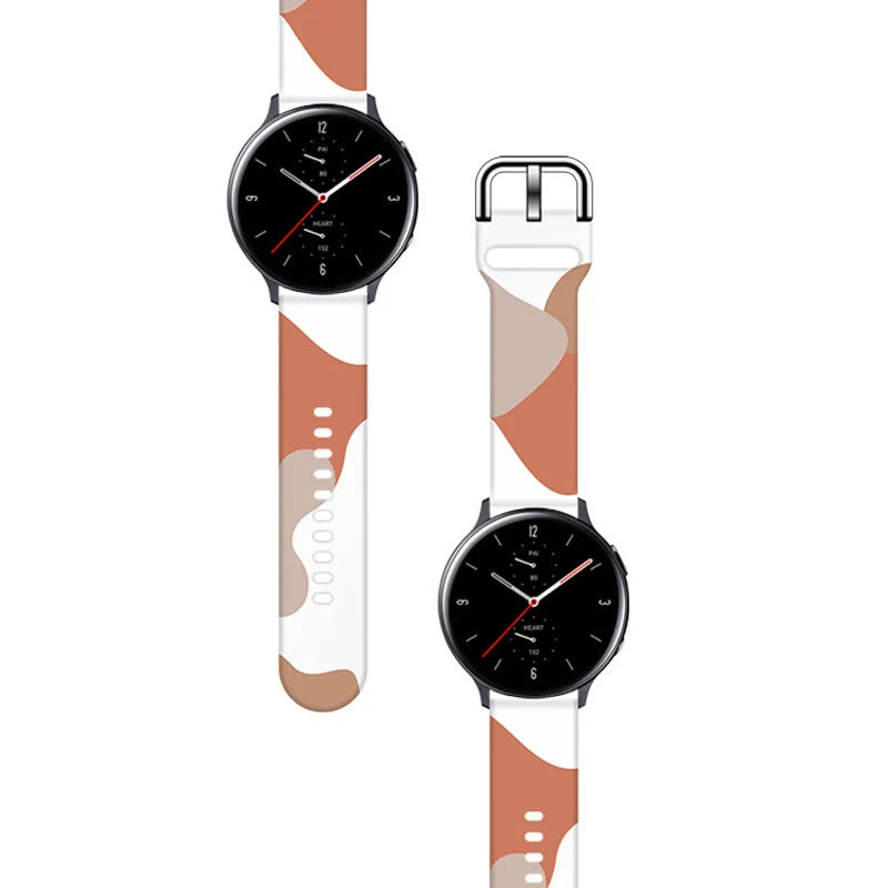 Strap Moro Band Silicone para Samsung Galaxy Watch 46mm / HURTEL / Padrão 5
