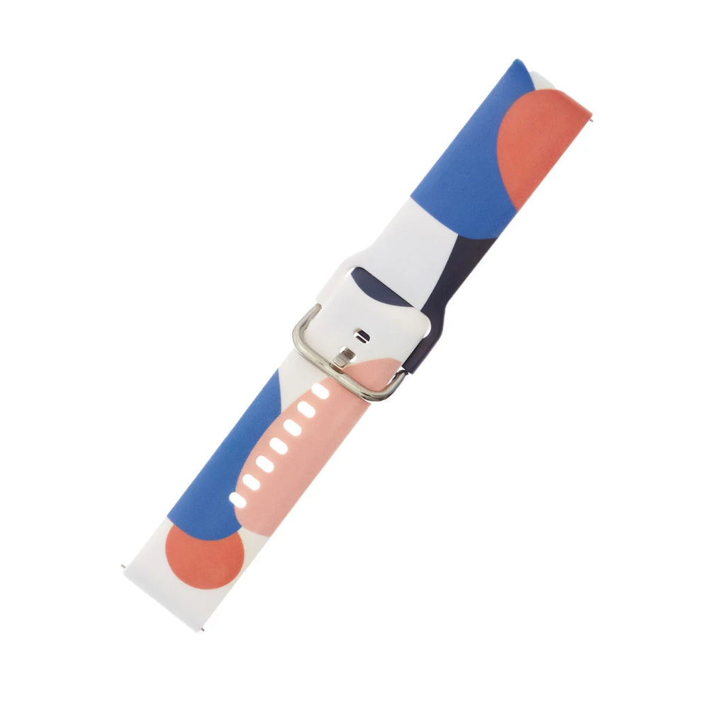 Pulseira de Silicone HURTEL Strap Moro para Samsung Galaxy Watch 46mm / Padrão 10 / Cor Moro