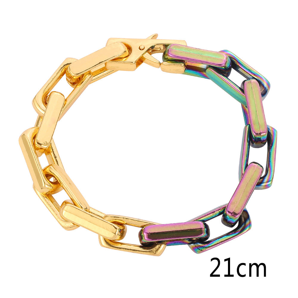 Pulseira com Elo Cubano