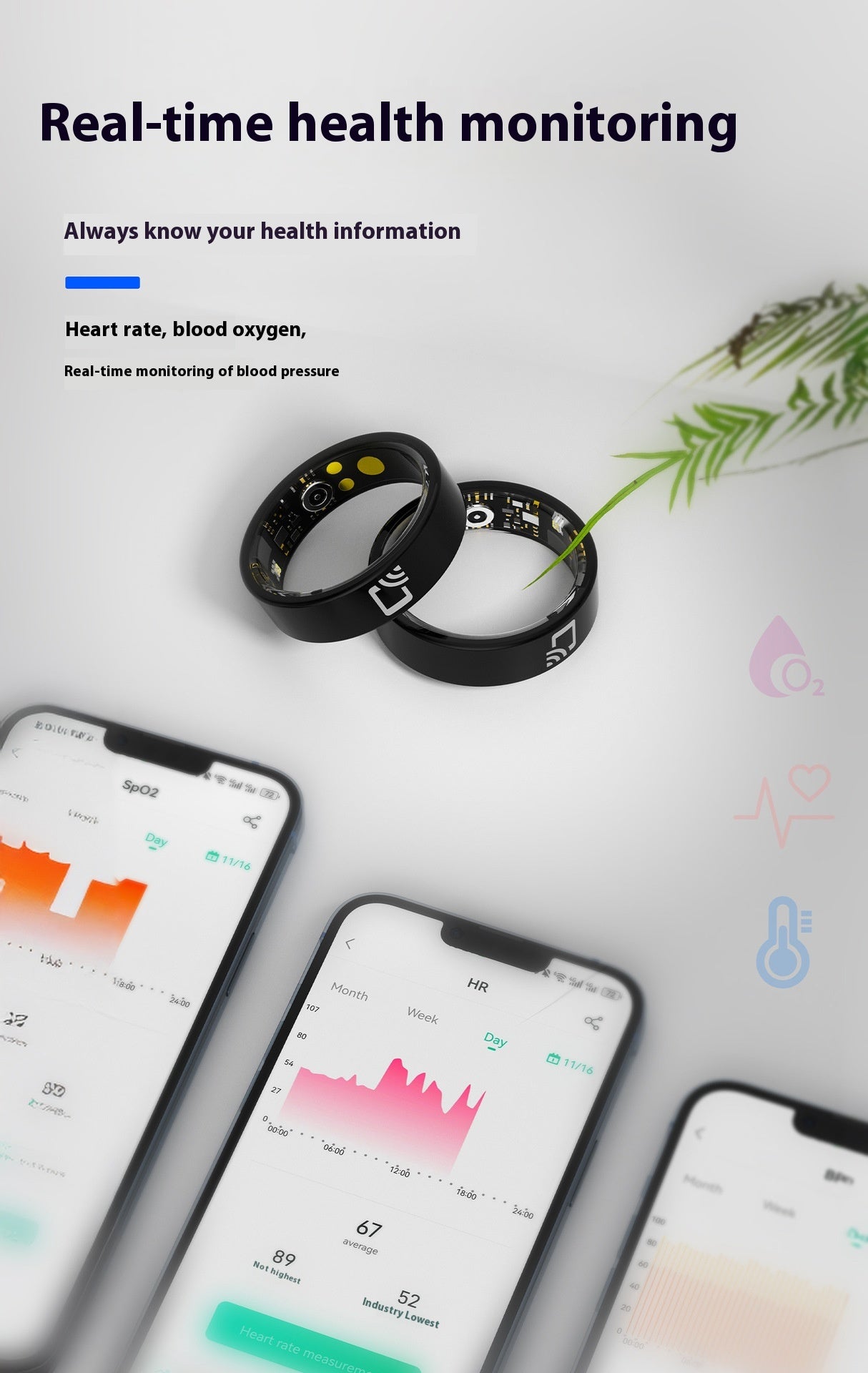 Anillo inteligente de cerámica: monitorización de la salud y tecnología NFC