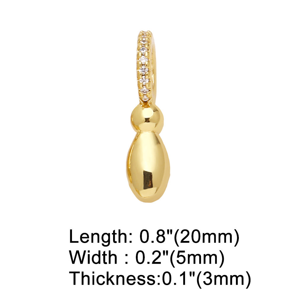 Pulseira com Pendente de 26 Letras