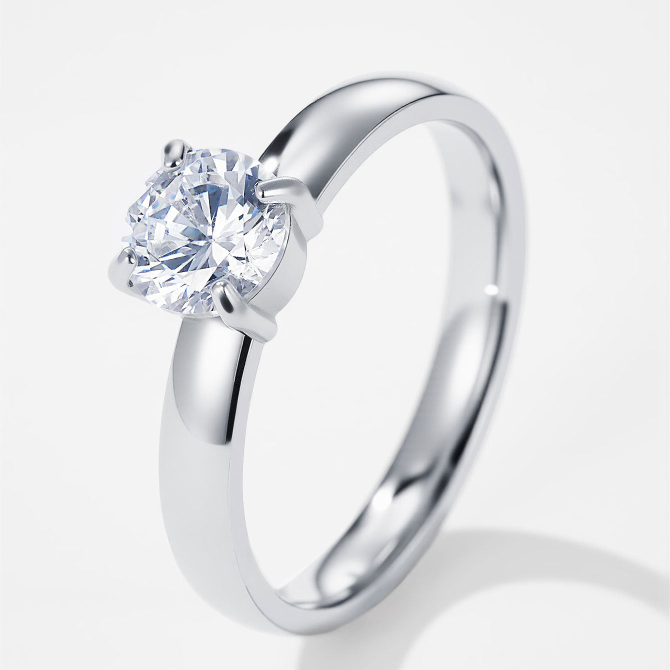 Anel Clássico em Aço Inoxidável