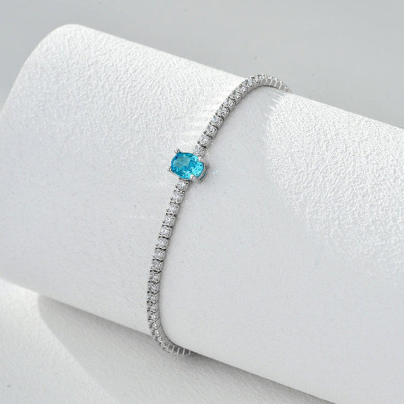 Pulseira Elegance Azul-Celeste