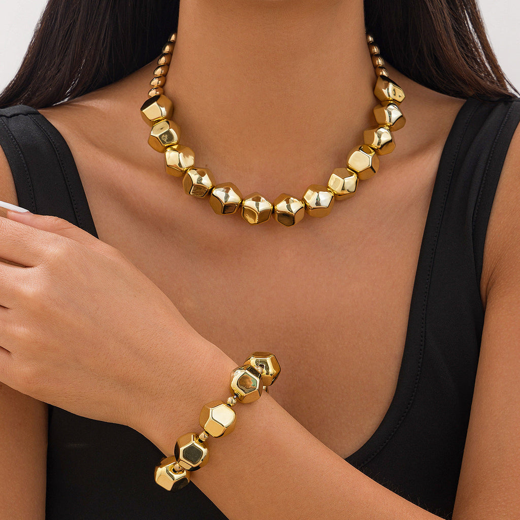 Pulseira e Colar Solenne