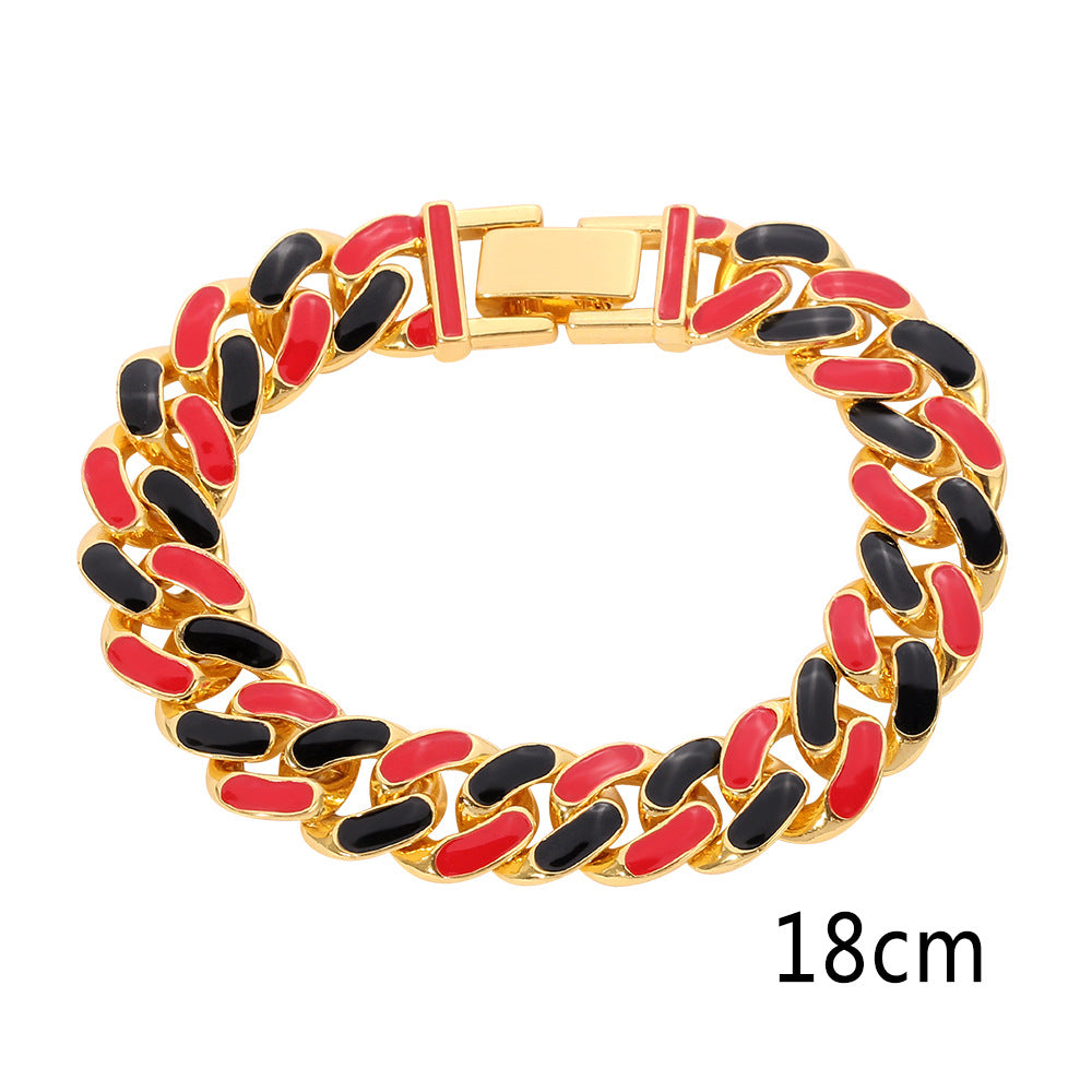 Pulseira com Elo Cubano