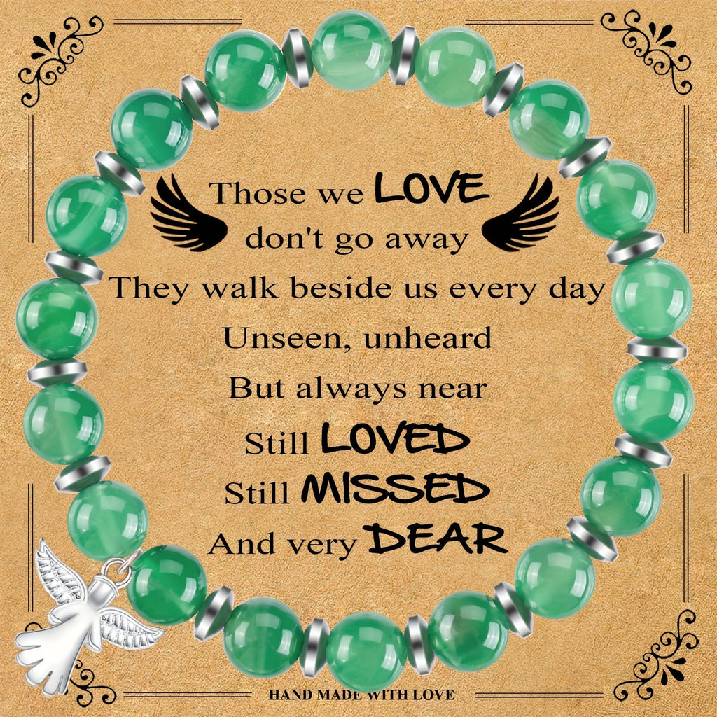 Pulsera de ángel en piedra natural