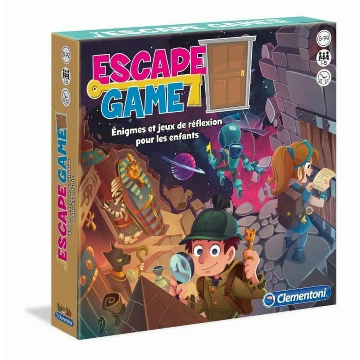 Clementoni 52430 Tabletop Escape Game