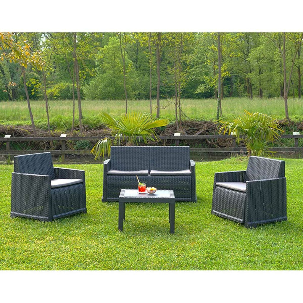 IPAE Progarden Iseo isec04ag Garden Furniture (4 Pieces)