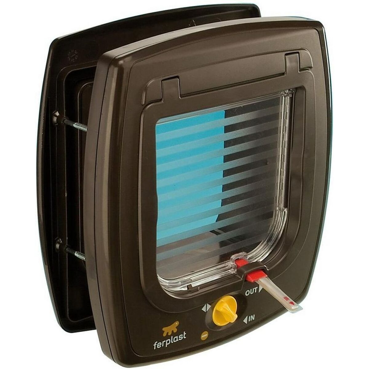 Aba de gato Ferplast Swing 7 Castanho Bronze Plástico