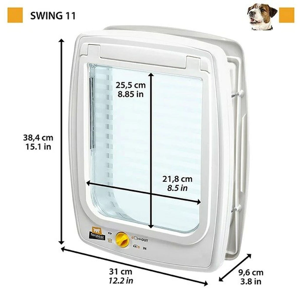 Aba de gato Ferplast Swing Cinzento