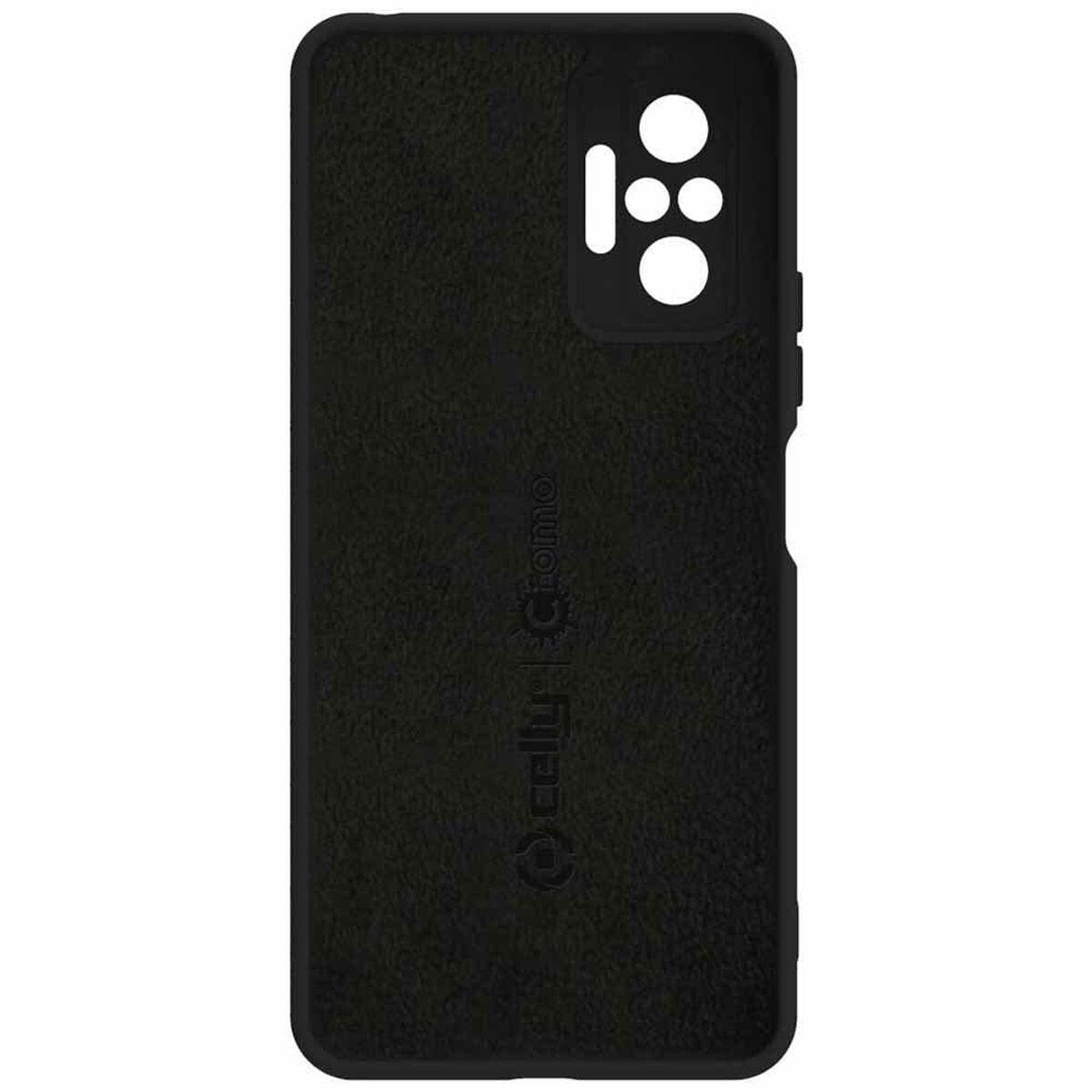 Celly CROMO953BK Black Cell Phone Case for Xiaomi Redmi Note 10