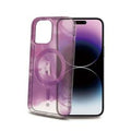 Celly iPhone 15 Pro Max Transparent Purple Phone Case