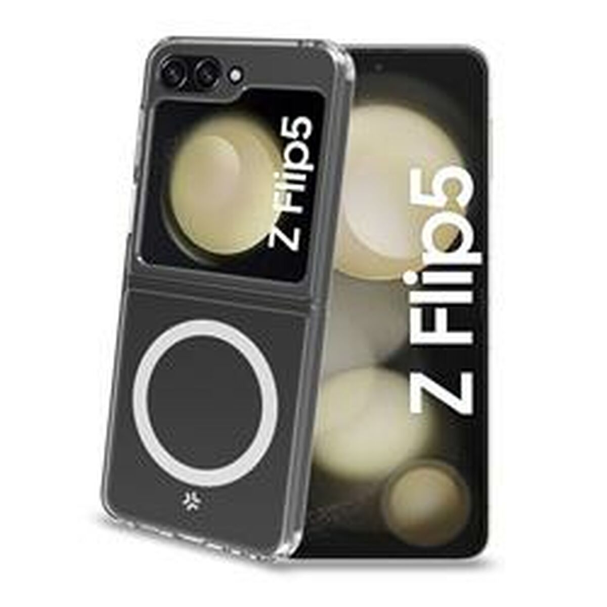 Samsung Z Flip 5 Celly GelskiNMag1058 Transparent Case