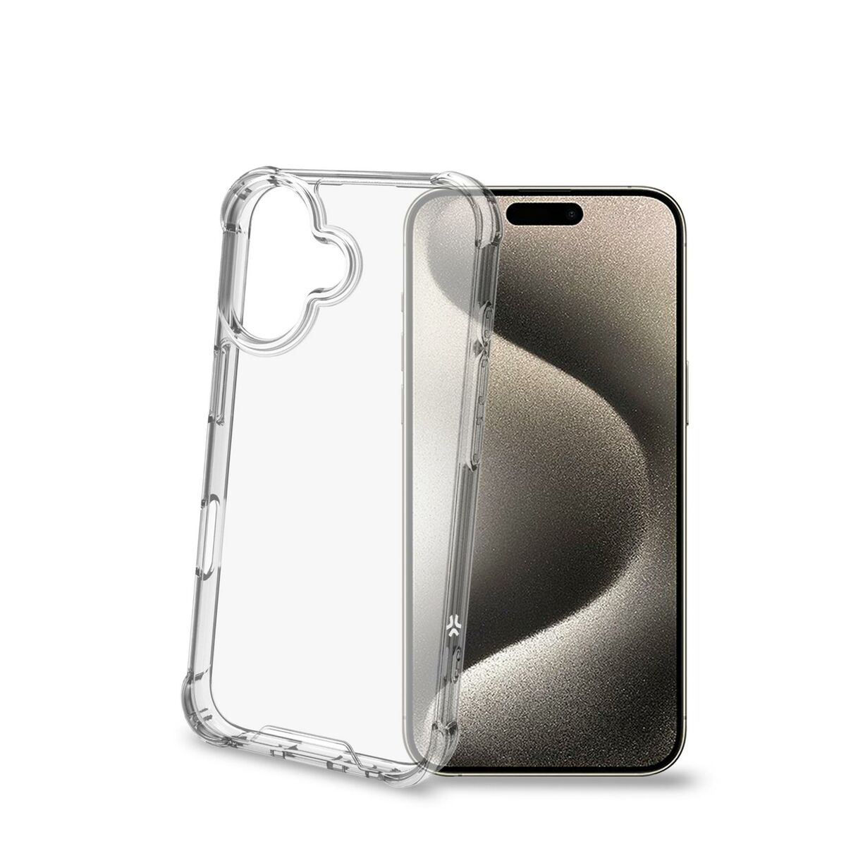 Celly Transparent iPhone 16 Cell Phone Case