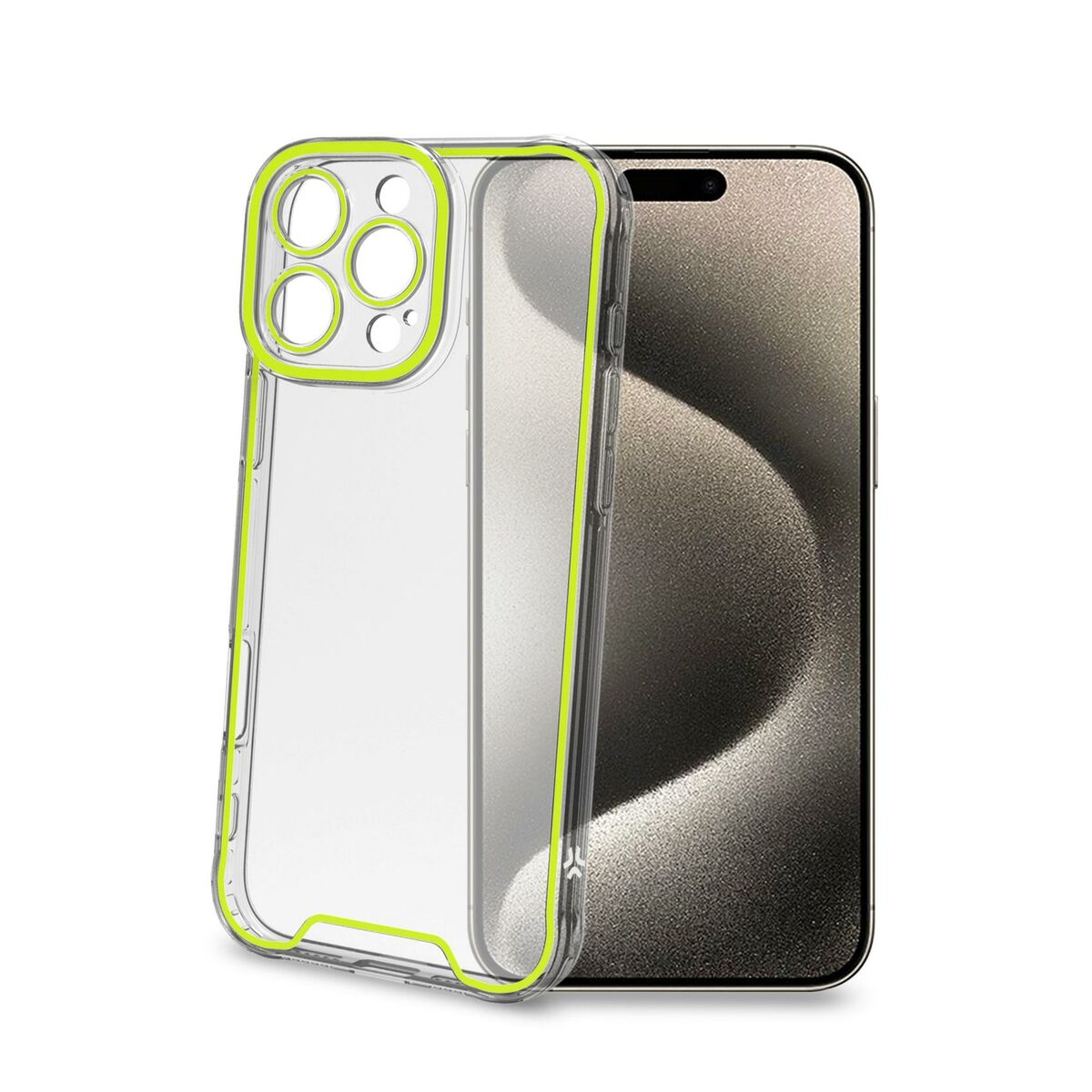 Celly Transparent Phone Case for iPhone 16 Pro Max
