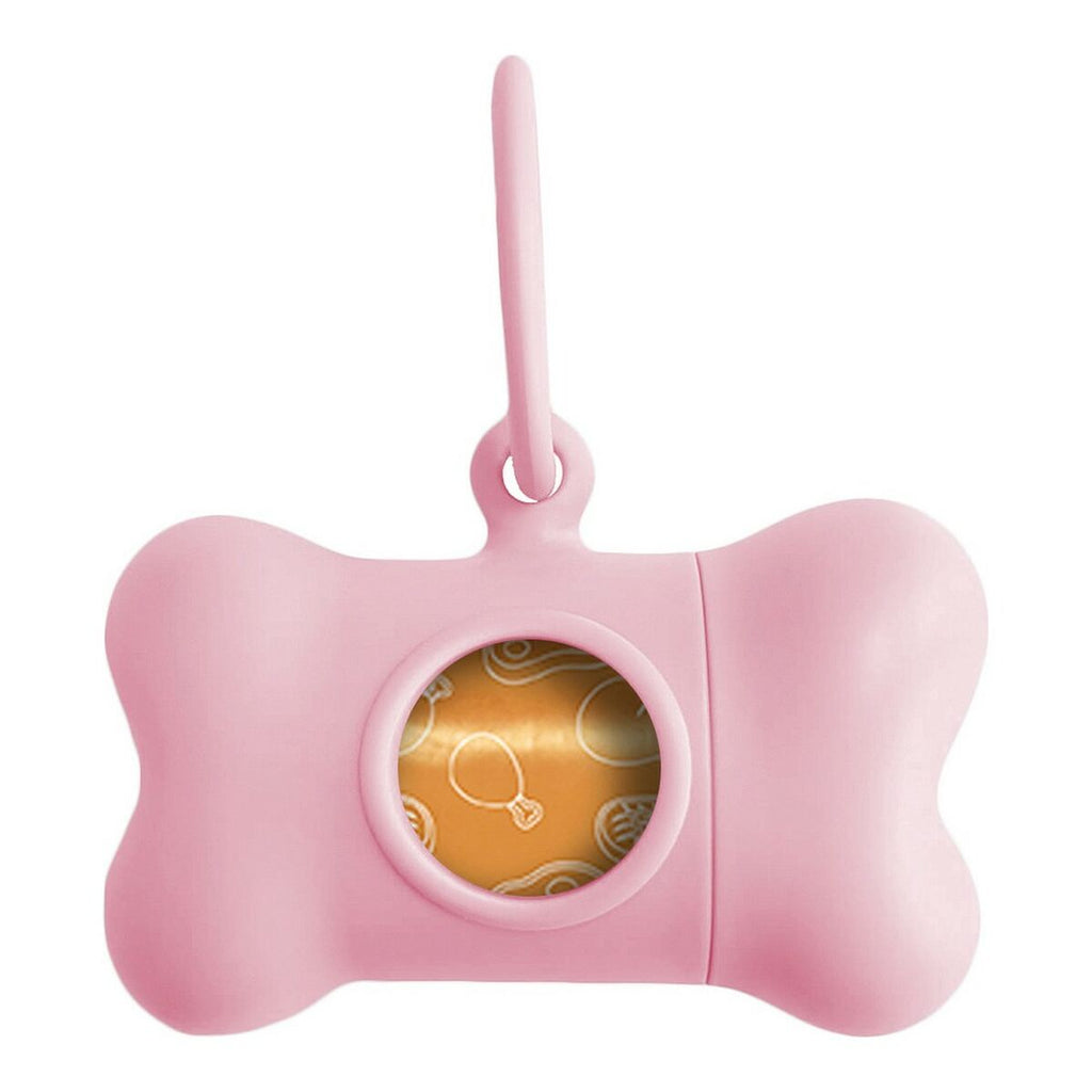 United Pets Bon Ton Provenzal Dog - Dispensador de bolsitas naranjas (8 x 4,2 x 5 cm)