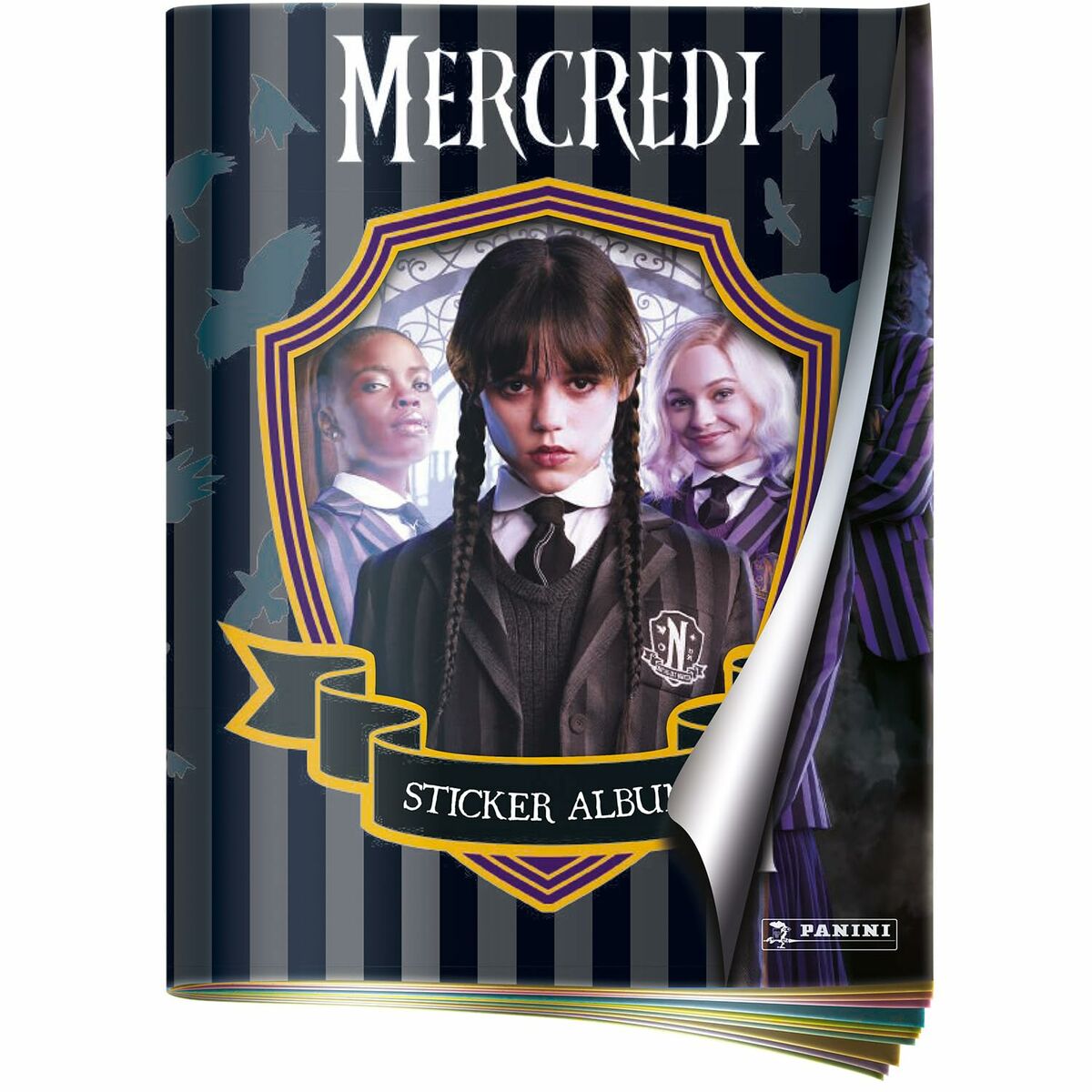 Panini Wednesday sticker album (FR)