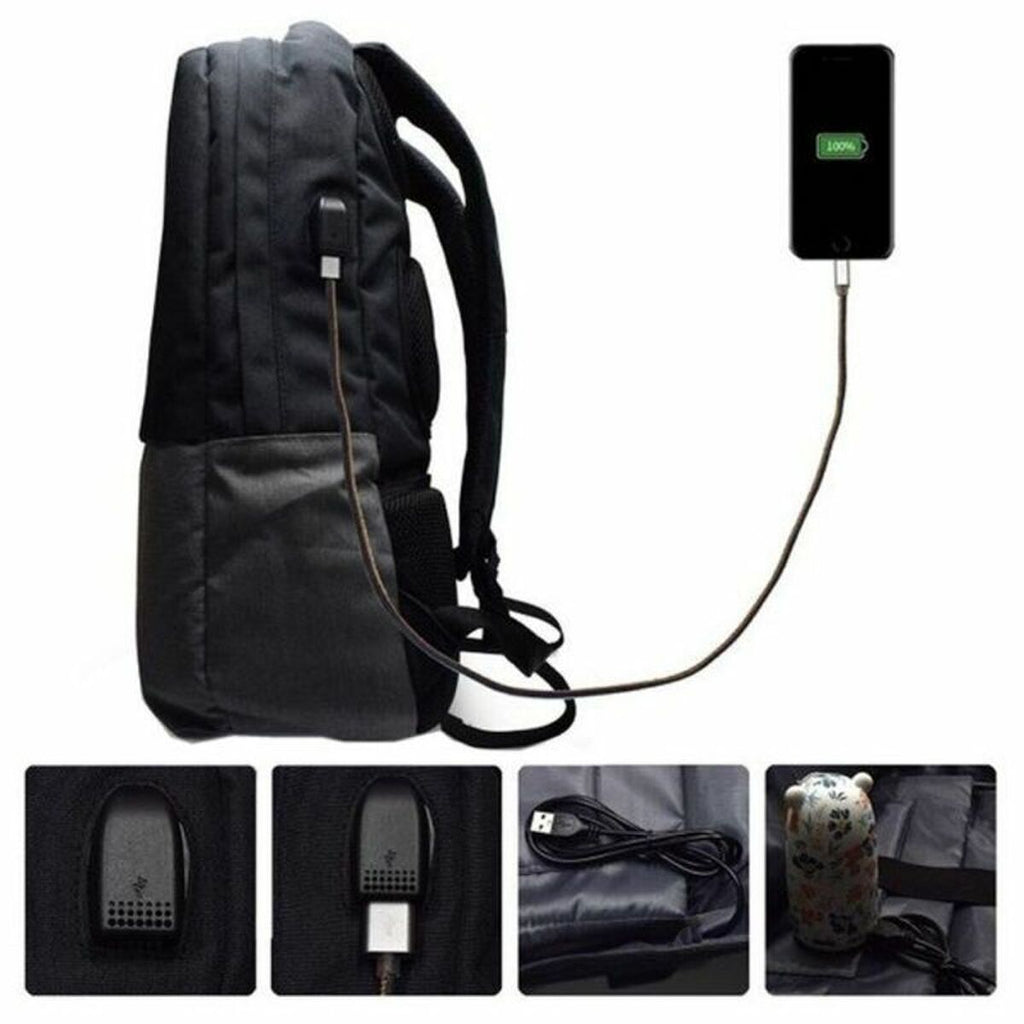 Mochila Ewent EW2529 para portátil y tableta de 17" y 17,3" (negro y gris)