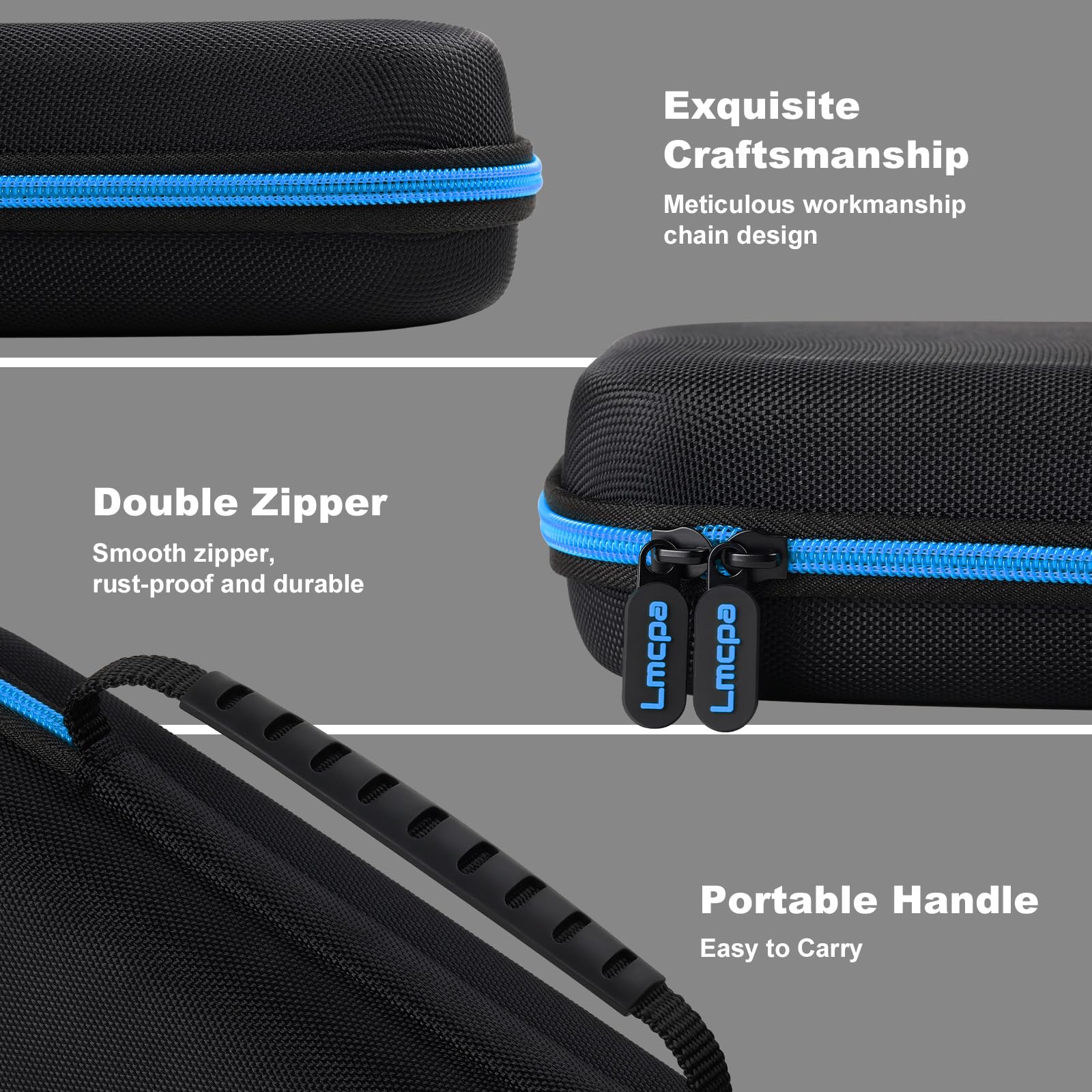 Lmcpa Funda para Consola Nintendo Switch 2 2025, Bolsa de Viaje con 20 Cartuchos de Juego, Estuche Rígido Portátil Protector para Consola 2025 Nintendo Switch 2 Accesorios,