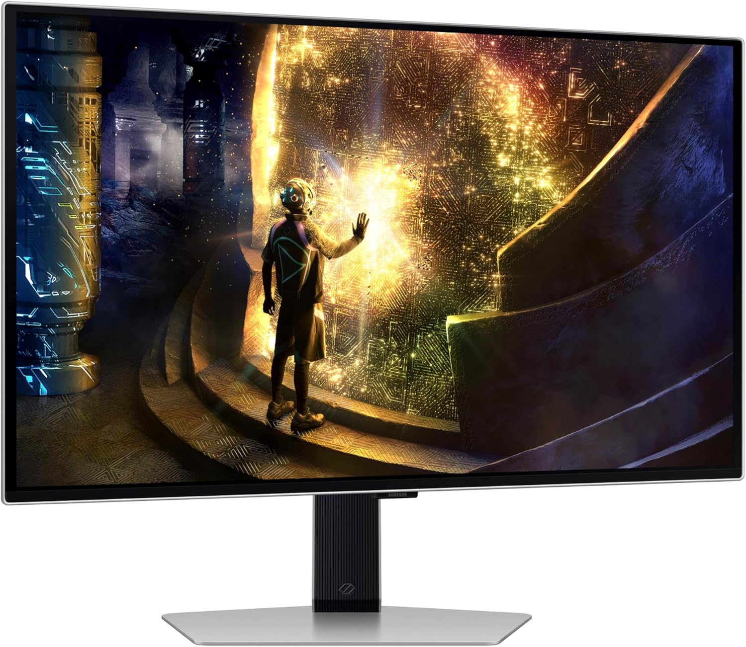 Samsung 27” Odyssey OLED G6 (G61SD) QHD & QD-OLED 240Hz 0.03ms FreeSync Premium Pro Gaming Monitor with Sleek Metal Design, 3 Year Warranty, US, LS27DG610SNXZA