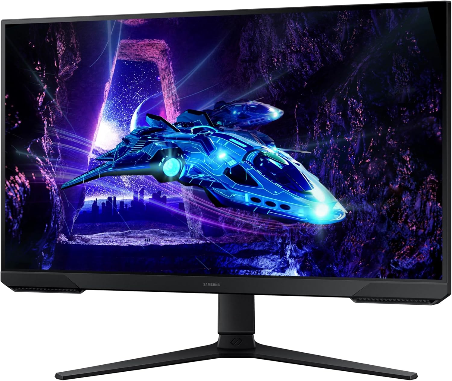 Samsung 27-Inch Odyssey G3 (G30D) Series FHD Gaming Monitor, 1ms, 180Hz, AMD FreeSync, Adjustable Stand, Black Equalizer, Virtual Aim Point, Eye Saver Mode, Flicker-Free, LS27DG302ENXZA