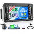 6G+128G 8 Core Wireless Carplay Android Car Radio for Audi A3 8P A3 8P1 S3 RS3 8P RS3 Sportback 7 Inch Car Radio Android Auto GPS Navi WiFi Mirror Link Bluetooth FM/RDS/DSP Rear Camera