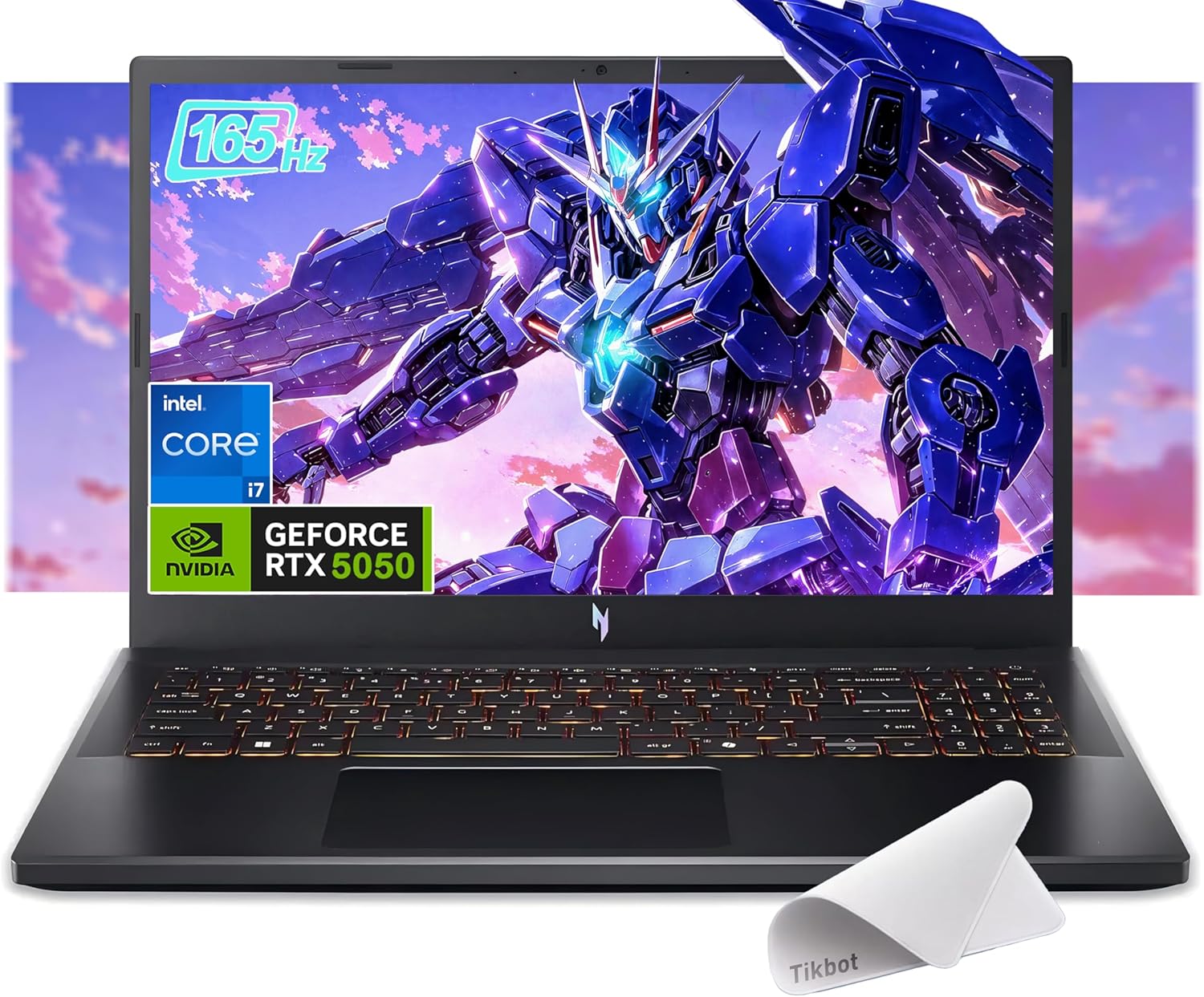 Acer Nitro V Gaming Laptop | Intel Core i7-13620H Processor | NVIDIA GeForce RTX 4050 Laptop GPU | 15.6" FHD IPS 165Hz Display | 16GB DDR5 | 1TB Gen 4 SSD | Wi-Fi 6 | Backlit KB | ANV15-52-76NK