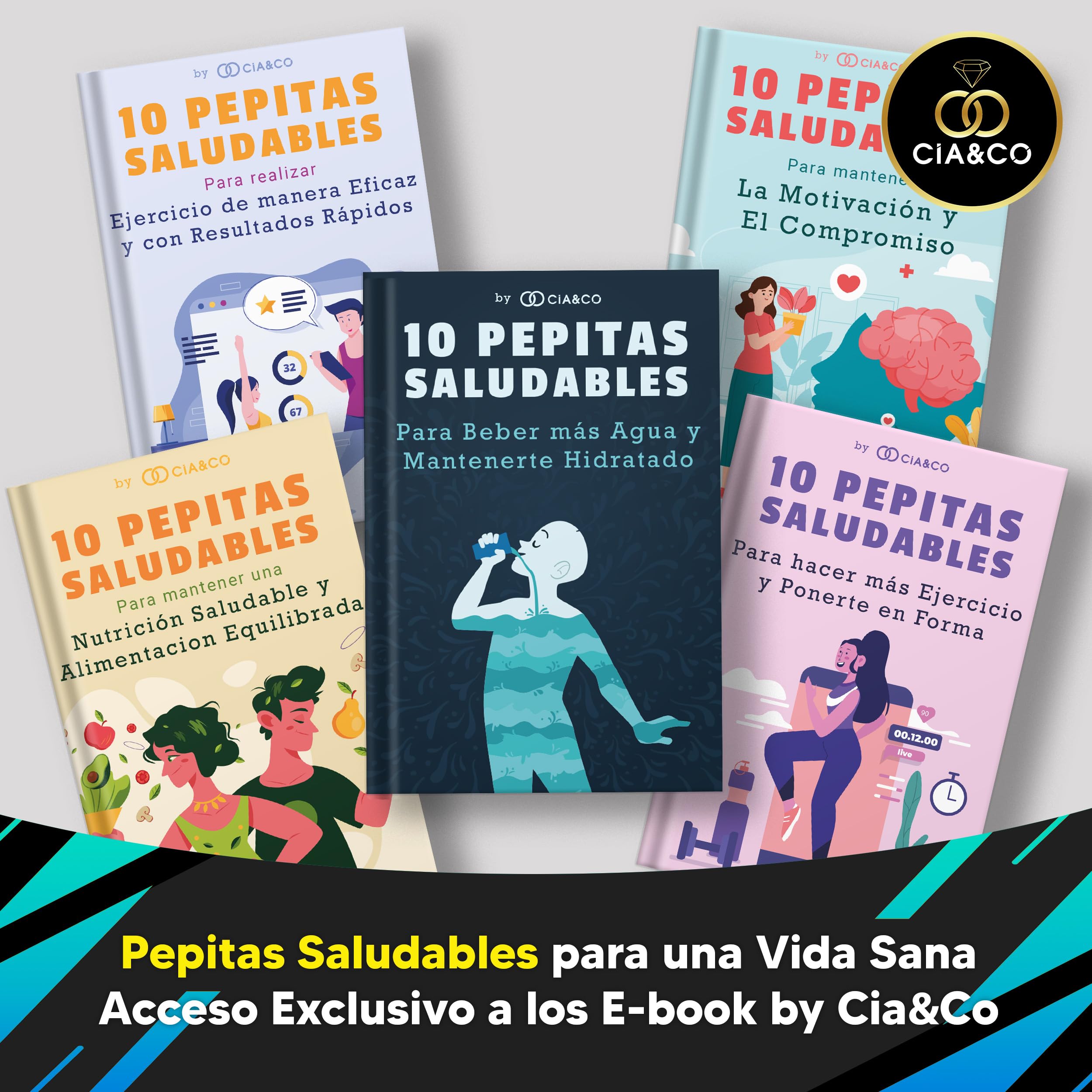 57 x Bolero Drinks MIX VARIETY FLAVORS (57x9 grs) - Healthy and Natural Hydration - Water Alternative with Vitamin C and Stevia Extract + 50 Healthy Nuggets Cia&Co