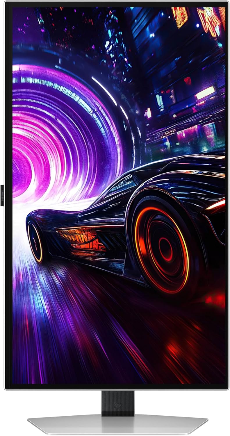 SAMSUNG 27-inch Odyssey QD-OLED G8 (G81SF), 4K, 240Hz, Gaming Monitor, 0.03ms Response Time, DisplayHDR True Black 400, AMD FreeSync™ Premium Pro, Ergonomic Stand, LS27FG810SNXZA, 2025