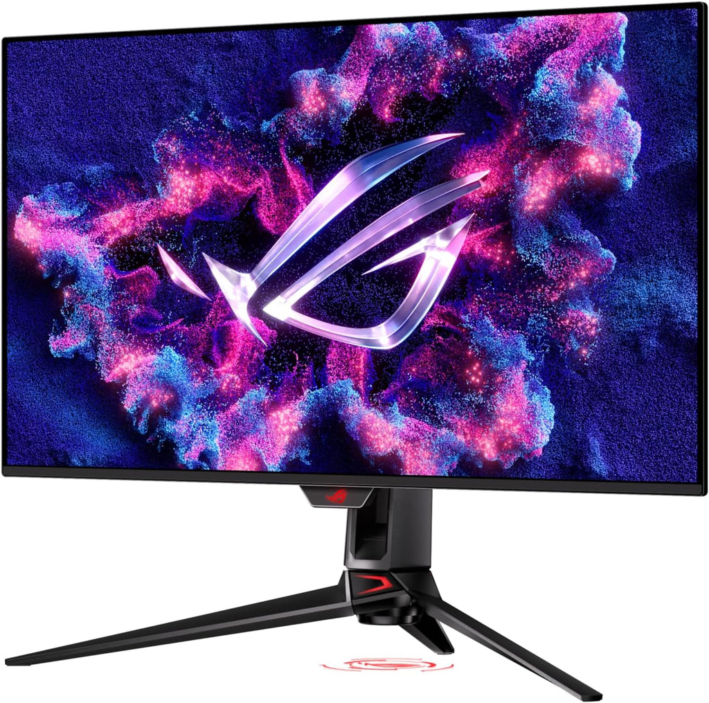 ASUS ROG Swift 32” 4K OLED Gaming Monitor (PG32UCDM) - UHD (3840 x 2160), QD-OLED, 240Hz, 0.03ms, G-SYNC Compatible, Custom Heatsink, Graphene Film, 99% DCI-P3, True 10-bit, 90W USB-C