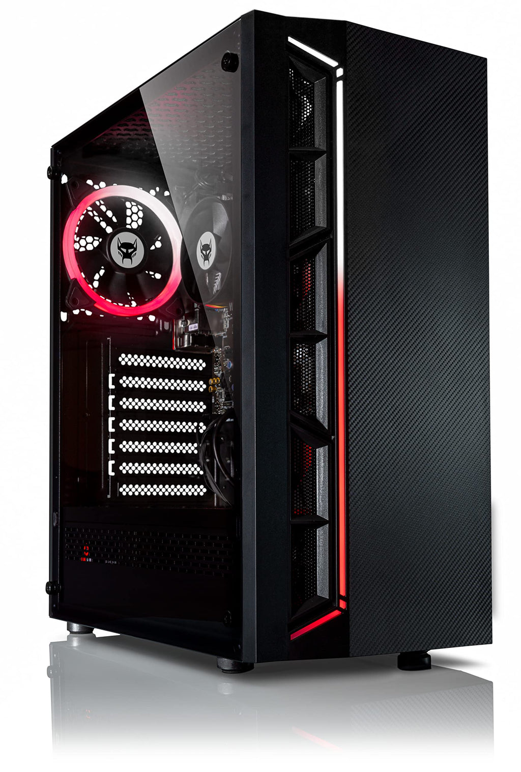 BEASTCOM® Q3 Essential Gaming, PC para jogos de 8 fios, AMD Ryzen 3 4X 4,00 GHz, gráficos 4K Vega 6 Core, 16 GB de RAM, SSD de 1 TB, HDMI, WiFi, Windows 11 Pro