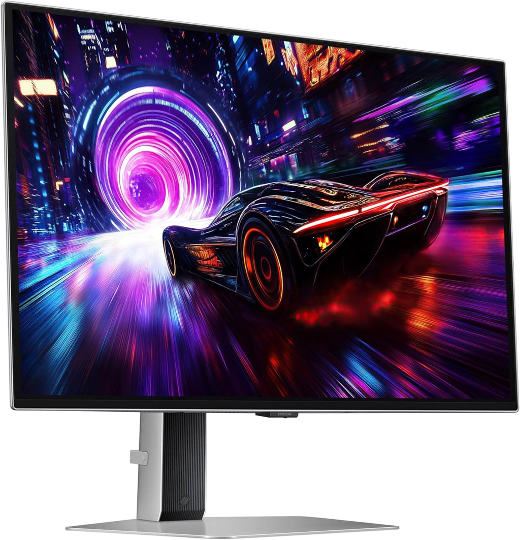 SAMSUNG 27-inch Odyssey QD-OLED G8 (G81SF), 4K, 240Hz, Gaming Monitor, 0.03ms Response Time, DisplayHDR True Black 400, AMD FreeSync™ Premium Pro, Ergonomic Stand, LS27FG810SNXZA, 2025